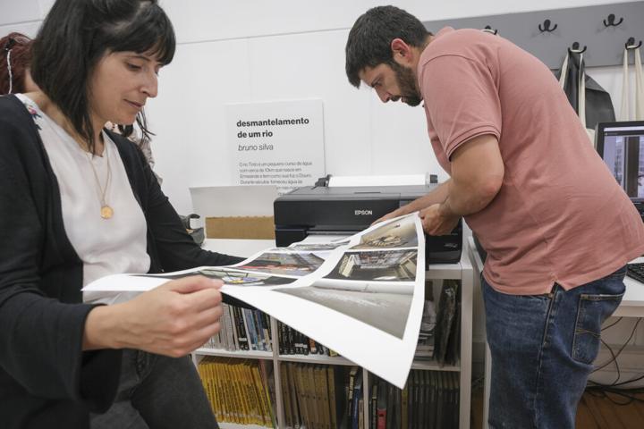 Análise de provas impressas em aula